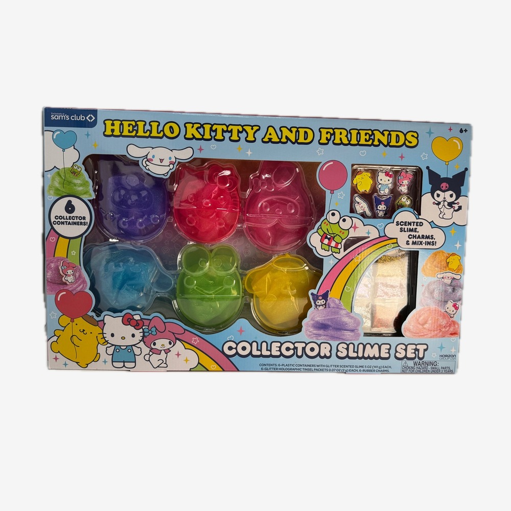 Hello Kitty and Friends Collector Slime Set Horizon Group USA 235305 Sanrio NIB